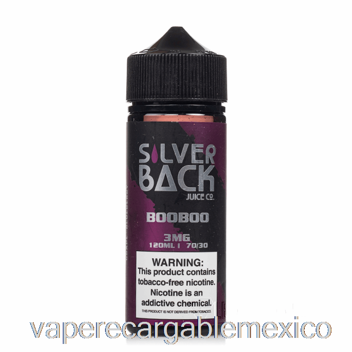 Vape Recargable Booboo - Silverback Juice Co. - 120ml 3mg